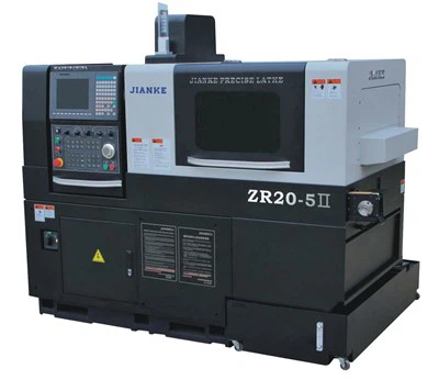 Máquina de torno Cnc tipo suizo de doble husillo ZR20-5Ⅱ-5